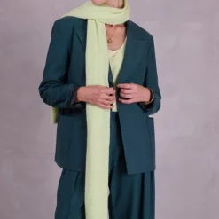 Alfatar alpaca sjaal in daiquiri green