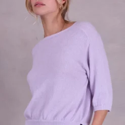 Atella lila alpaca trui