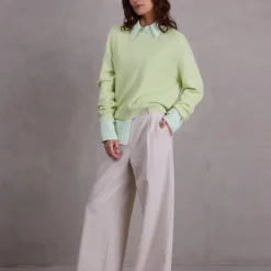 August trui in daiquiri green
