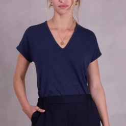 Beckey T-shirt in night blue