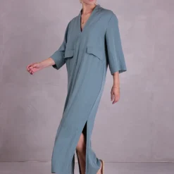 Bonita jurk in salie Tencel