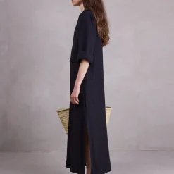 Bonita jurk in zwarte Tencel