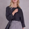 Cava sweater in antraciet