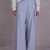 Cezar broek in misty blue