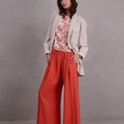 Clinton broek in flame Tencel