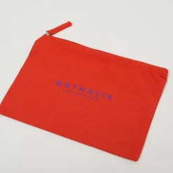 Clutch in oranje