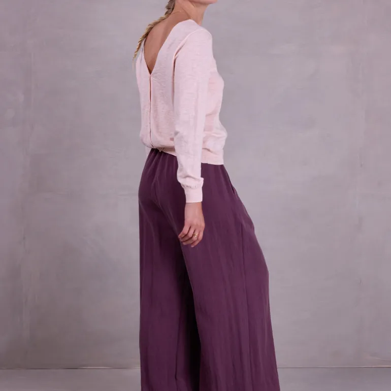 Corleone truitje met knoopjes in blush