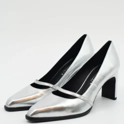 Daggie zilveren pump