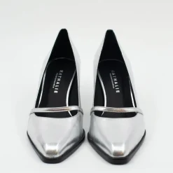 Daggie zilveren pump