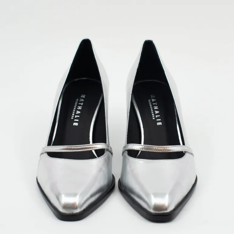 Daggie zilveren pump