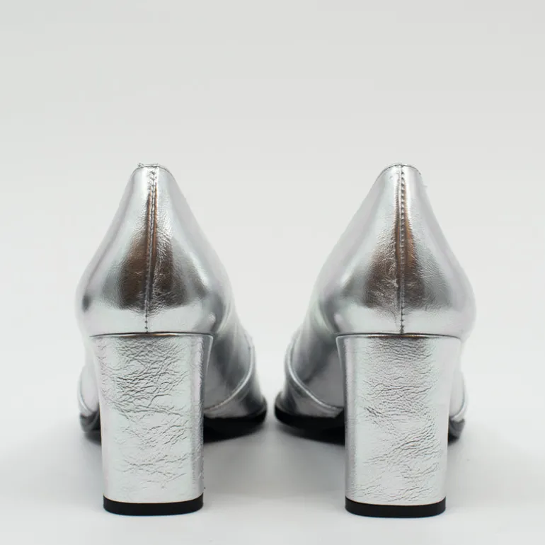 Daggie zilveren pump