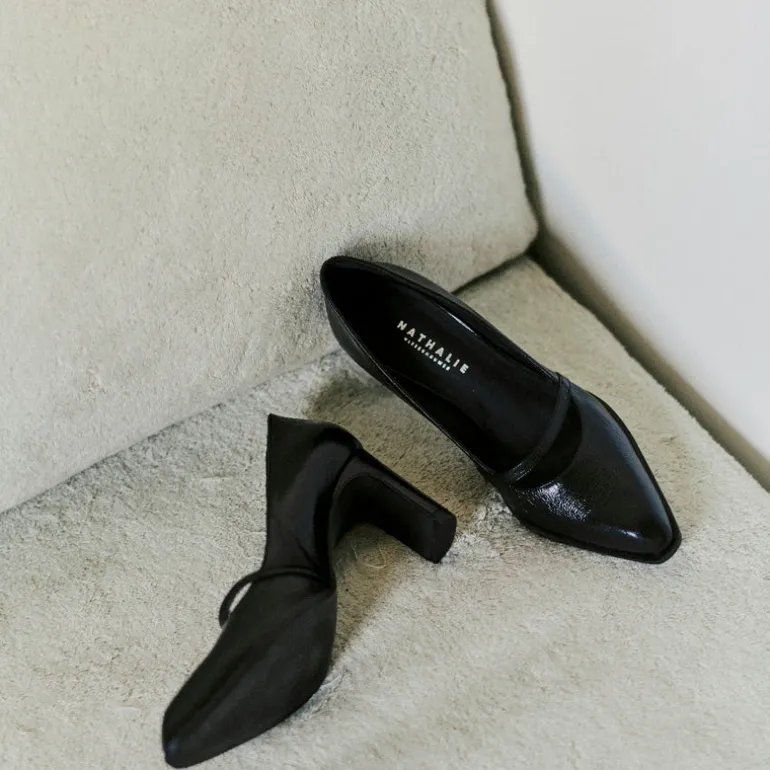 Daggie zwarte pump