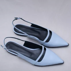 Dallie slingback in dusk blue