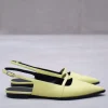 Dallie slingback in lemon grass