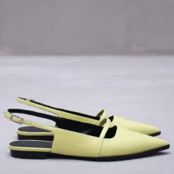 Dallie slingback in lemon grass