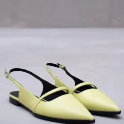 Dallie slingback in lemon grass