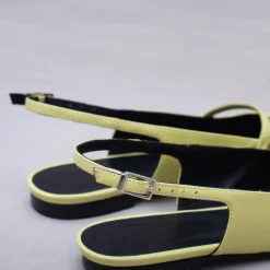 Dallie slingback in lemon grass