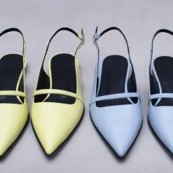 Dallie slingback in lemon grass