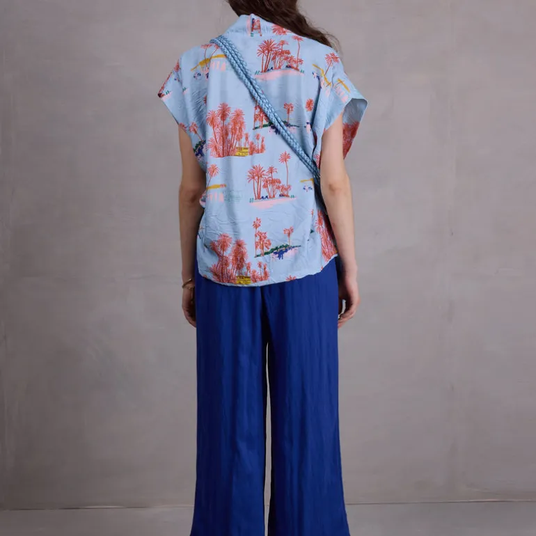 David broek in true blue Tencel