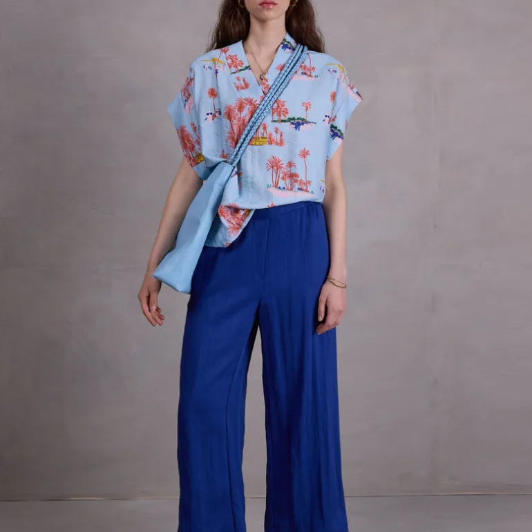David broek in true blue Tencel