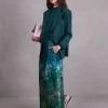 Davos blazer in bottle green