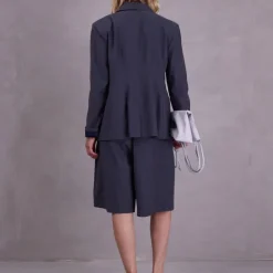 Davos blazer in charcoal