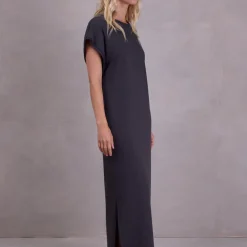 Denise jurk in antraciet