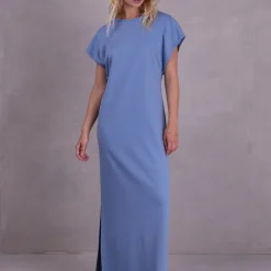 Denise jurk in dusk blue