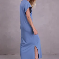 Denise jurk in dusk blue