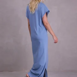 Denise jurk in dusk blue