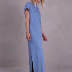 Denise jurk in dusk blue