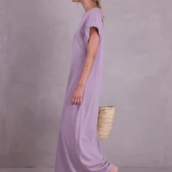 Denise jurk in dusty lilac
