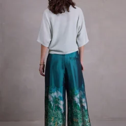 Donny broek in jungle jacquard