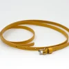 Dunne gele riem