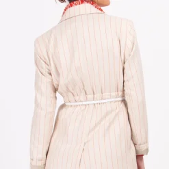 Dunne witte riem