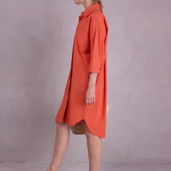 Duran oranje hemdsjurk