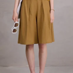 Eddie bermuda in mustard