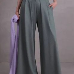 Egbert broek in green blend