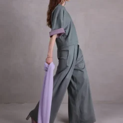 Egbert broek in green blend