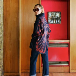Elize laarsje in burgundy