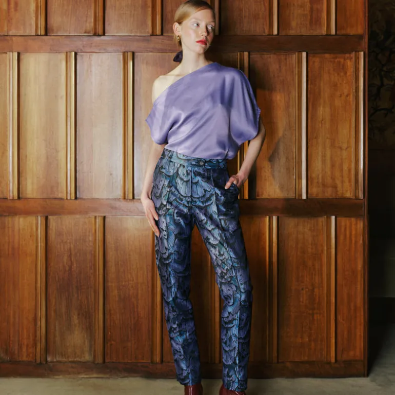 Elize laarsje in burgundy