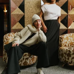 Elize laarsje in ivory