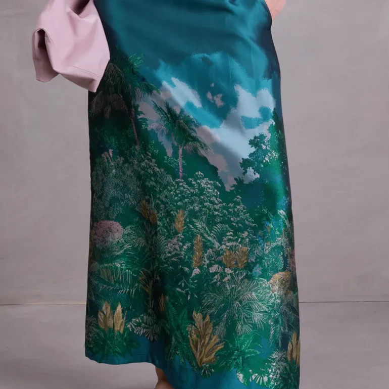 Emmanuel rok in jungle jacquard
