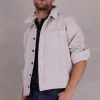Fabian overhemd in stone