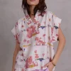 Fabio blouse in white Havana