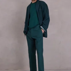 Fabrice broek in bottle green