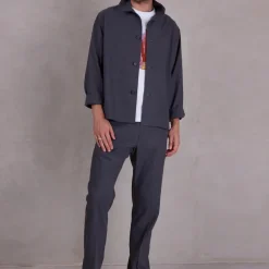Fabrice broek in charcoal
