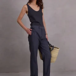 Fabrice broek in charcoal