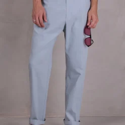 Fabrice broek in misty blue