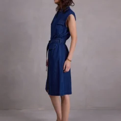Faith jurk in summer denim
